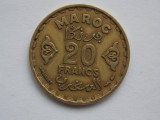 20 FRANCS 1951 MAROC, Africa
