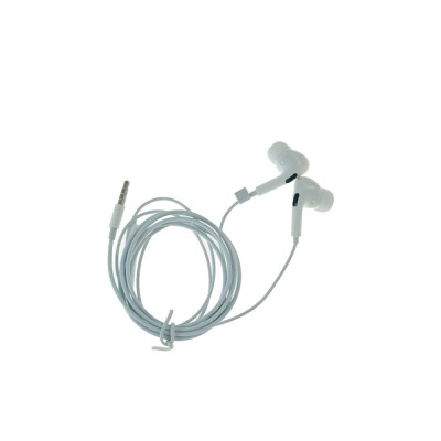 Casti stereo in-ear cu microfon, Jellico EP3A, conector Tip Jack 3.5 mm tata, control pe fir, lungime cablu 120 cm, albe foto