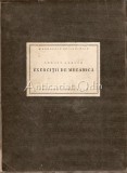 Exercitii Mecanica Statica, Ernest Abason, 1924, Biblioteca Manualelor Stiintifice, Cultura Nationala, Carte Veche