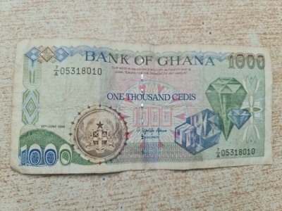 Gana - 1000 cedis 1994 foto