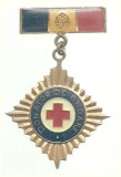 Insigna Crucea Rosie Donator de Onoare