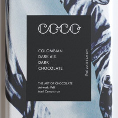Ciocolata neagra - Colombian 61% Dark Chocolate | Coco Chocolatier