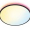 Plafoniera LED RGB WiZ Rune, Wi-Fi, Bluetooth, control vocal, 21W,