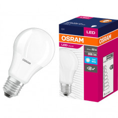 Bec LED Osram, E27, 8.5W (60W), 806 lm, lumina neutra (4000K), clasa energetica F - RESIGILAT