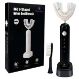 Periuta De Dinti Electrica 360 Grade Cu Tehnologie Sonica, Cap In U, Albire Dentara, Incarcare Wireless, Autonomie 60 Zile, Curatare Eficienta Pentru
