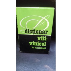 DICTIONAR VITI VINICOL IN CINCI LIMBI -
