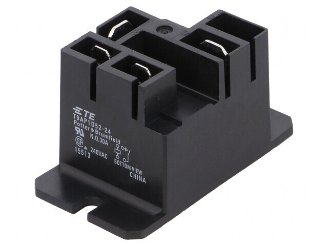 Releu Electromagnetic SPST-NO 24VDC 30A T9A