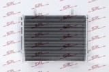 Condensator AC Suzuki Celerio 20; motor 1.0, dimensiuni [mm]: 488x353x12, uscator integrat, iesire 10,15mm, intrare 15,5mm; 9531084M00; 9531084M10;