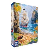 Puzzle Black Sea: Aventura pirat - 1000 de piese