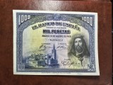 SPANIA 1000 PESETAS 1928 SUPERBA