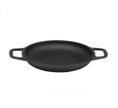 Cratita plata din fonta pentru prajit 28cm Handy KitchenServ foto