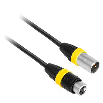 Cablu PROFESIONAL audio DMX IP65 XLR tata - XLR mama 5m 18-5558 BST foto