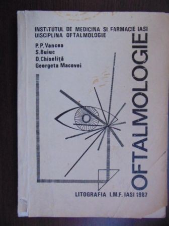 Oftalmologie- Georgeta Macovei