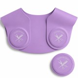 Guler Profesional BIRAI pentru Tuns si Vopsit, din Silicon Flexibil, Protectie pentru Umeri si Haine, Impermeabil, Reutilizabil, Usor de Curatat, Conf