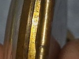 Ceas vechi de mana barbatesc ONSA PREFERENCE de colectie Plaque org 10 microns,ceas placat cu aur nefunctional