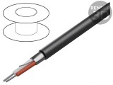 Cablu Microfon Negru 2x0,35mm OFC