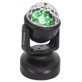 Cumpara ieftin Mini Moving Head cu efect astro RGB Ibiza, 20W, telecomanda