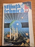 revista stiinta si tehnica decembrie 1991