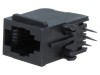 Soclu RJ9 4p4c THT &icirc;n unghi Cat5, ENCITECH