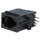 Soclu RJ9 4p4c THT &icirc;n unghi Cat5
