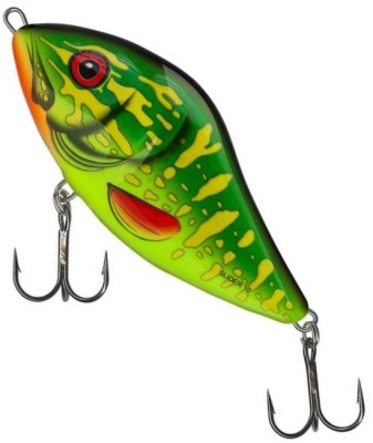 Vobler Salmo Slider Floating, Green Pike, 10cm, 46g, 1buc/pac foto