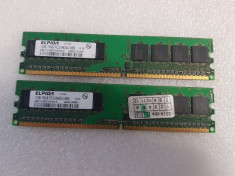 Memorie RAM Elpida 1GB DDR2 PC2-6400U - poze reale foto