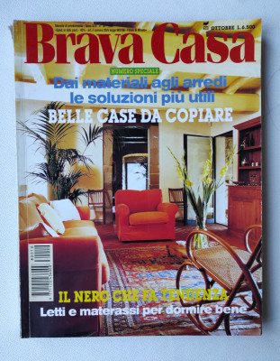 REVISTA BRAVA CASA, octombrie 1996 foto