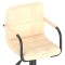 Scaun de bar, crem, catifea - 6