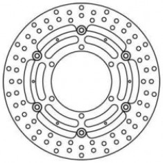 Disc frână flotant față, 305/118x5mm 6x134mm, diametru gaură de centrare 9mm, spacing 0 compatibil: BMW K, K1, R 100 RS (16V)/1000/1100LT/1100R/1100RS