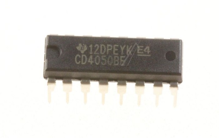 4050B CI C-MOS DIP16 -ROHS-KONFORM CD4050BE TEXAS-INSTRUMENTS