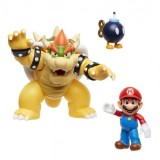 Super Mario World of Nintendo Set diorama 3 figurine 6-15 cm