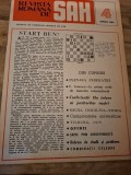 Revista Rom&acirc;nă de Șah - Nr.4 1980 Aprilie