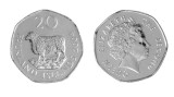 Insulele Falkland 2004 - 20 pence UNC