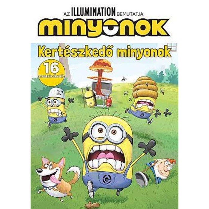 Minyonok - Kert&eacute;szkedő minyonok