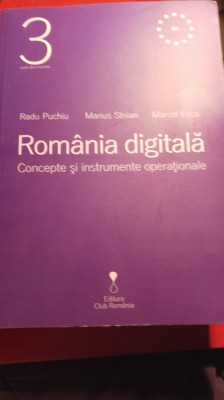 Romania digitala,concepte si instrumente operationale / 0271 foto