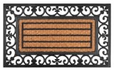 Covoras de intrare MagicHome Ornament 45x75 cm, antiderapant