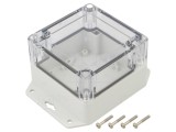 Carcasă Universală ABS Gri Deschis 90x90x60mm