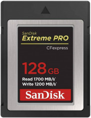 Card de memorie Sandisk Extreme Pro 128GB CFexpress foto