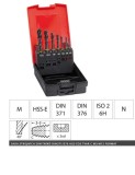 Set tarozi de maşina Format M3-M12 HSS-E DIN 371/376 pentru filetare