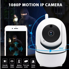 camera ip 1080p full hd wifi wireless night vision infrared aplicatie mobila foto