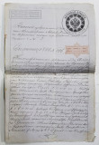 ACT NOTARIAL ELIBERAT LA ODESSA, 1905, TEXT IN LIMBA RUSA