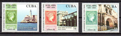 CUBA 2005, Aniversari 150 de ani - prima marca postala, serie neuzata, MNH foto