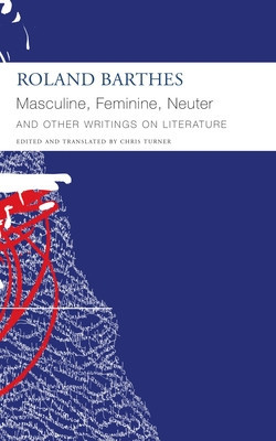 Masculine, Feminine, Neuter and Other Writings on Literature foto