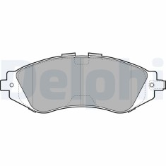 DELPHI LP1304 set placute frana,frana disc
