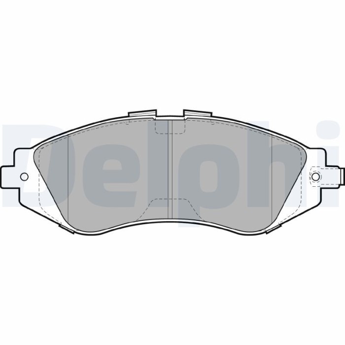 DELPHI LP1304 set placute frana,frana disc