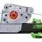 Macara geam BMW Seria 1 (E81) 2004-2012 , Seria 1 (E87) 2003-2012, usa Spate partea Stanga, electrica, 51357138467, 2001PSG3