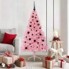 VidaXL Pom de Crăciun artificial pre-iluminat Roz 150 cm PVC 3397064