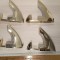 LOT 4 CONSOLE PENTRU POLITA - CONFECTIONATE DIN METAL