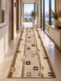 Cumpara ieftin Traversa Lotos 60 x 300 cm Bej Crem Polipropilena Antialergica Festonata Modern Living Hol