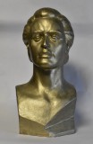 Mihai Eminescu - bust din ipsos / statueta 29 cm inaltime - nesemnat